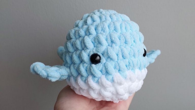 Whimsical Crochet Whale Plushie Pattern for Sea-Inspired Fun